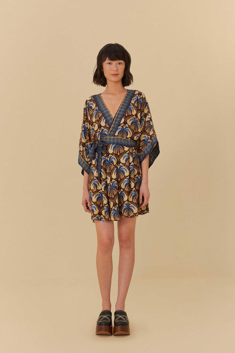 FARM COQUEIROU SHORT DRESS