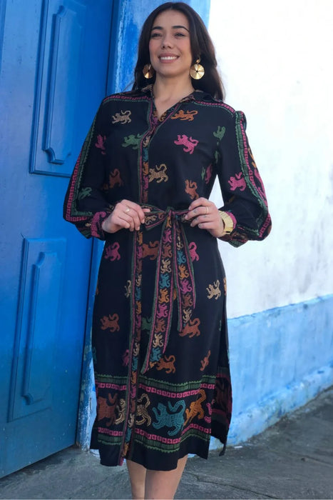 FARM PASADENDA DA ONCA SHIRT DRESS