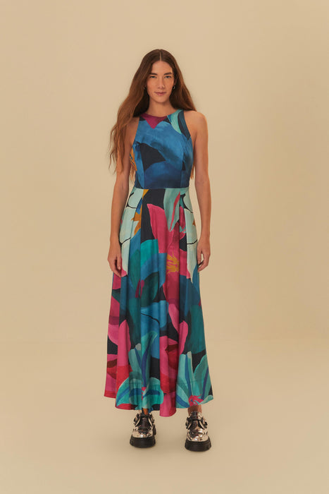 FARM AQUARELA DRESS