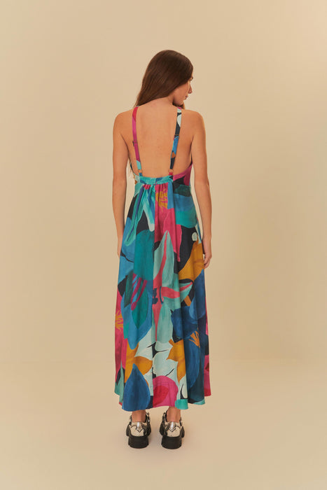 FARM AQUARELA DRESS